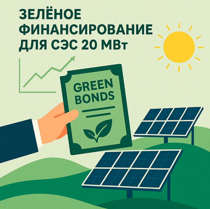 Green Financing for the 20 MW Solar Power Plant